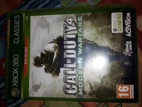 Xbox 360 : call of duty
