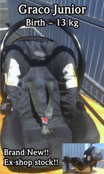 Brand New Graco Junior car seat/carrier