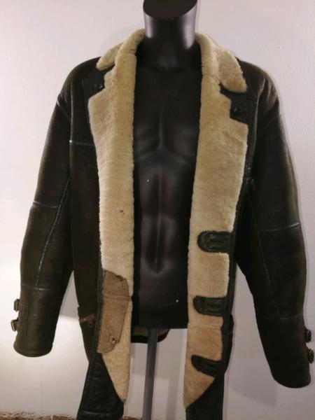 LUXURIOUS CHRIST Sheepskin Steam-punk Custom Bane Coat