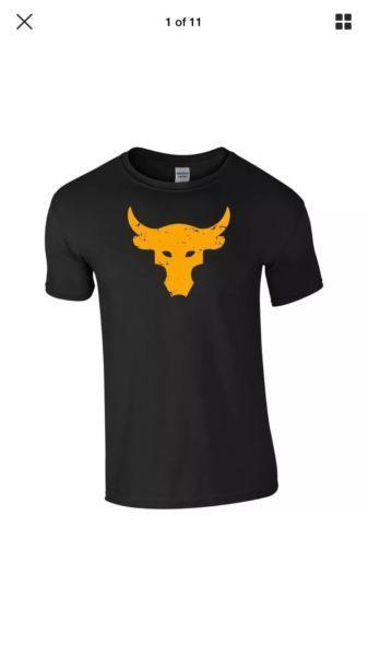 The Rock Under Armor T shirts for sale