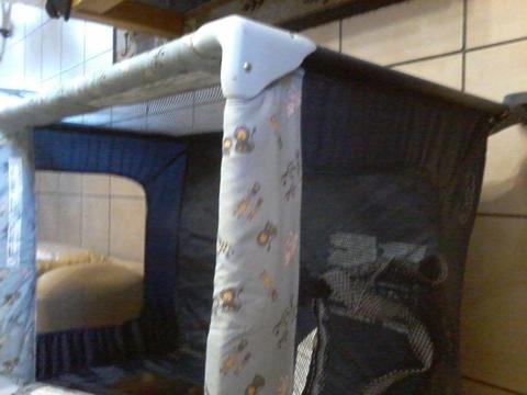 Fun sport baby cot -excellent condition