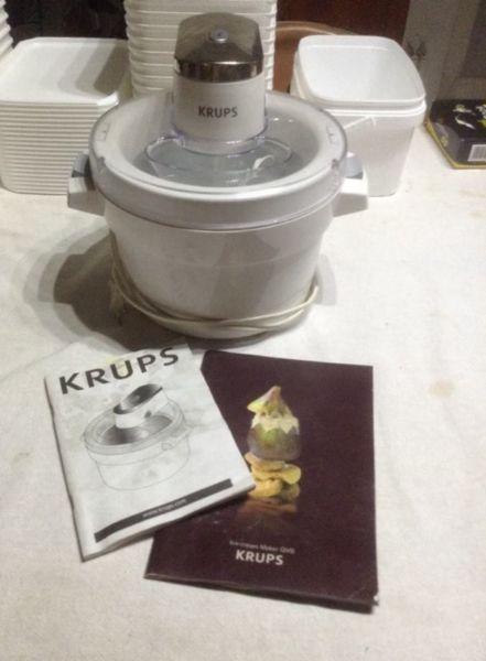 Krups 1.6L Ice Cream & Sorbet Maker