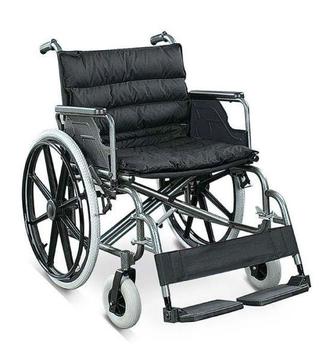 LightWeight Heavy Duty Wheelchair, Holds Up to 125kg. On Sale, While Stocks Last
