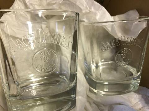 10 Jack Daniels Glasses