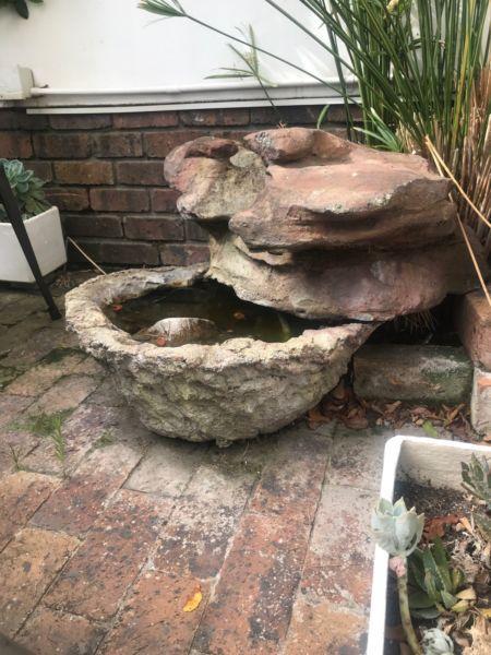 Rustic Fountain in Good Condition