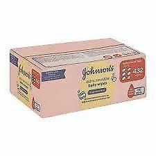 Johnson & Johnson Extra Sensitive Fragrance Free Wipes 432s