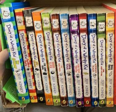 Children Books - Diary of a Wimpy Kid - Full Set