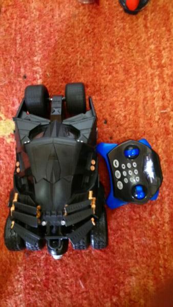 Batmobile with sound remote control vehicle