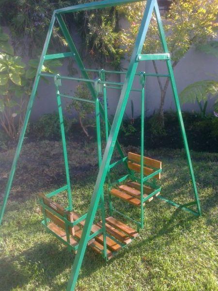 Swings 2 seater, face 2 face, slides, jungle gyms