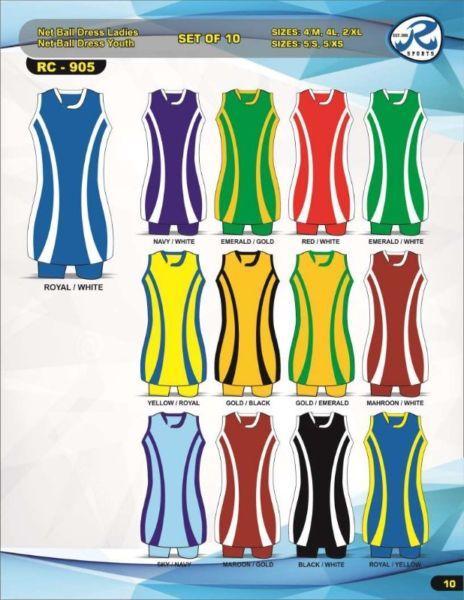 RONEX NETBALL DRESS (QUALITY PRODUCTS)