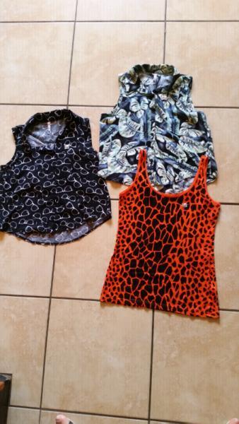 Tops: Small & Med R40 Each