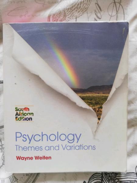 Psychology Themes and Variations Wayne Weiten