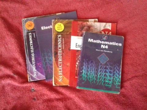N4/N5 Electrical engineering books for sale