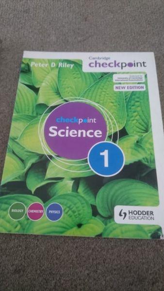 Checkpoint science books 1 and 2