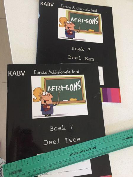 Gr7 workbooks - AfriGONS Boek 7 (deel 1 & 2 )