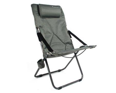 Deluxe Camping Chair Outdoor Kaufmann - Grey