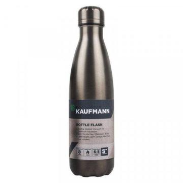 Flask Bottle Stainless Steel Gunmetal Grey - 700Ml