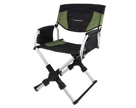 Kaufmann Ultra Compact Directors Chair - Green/Black