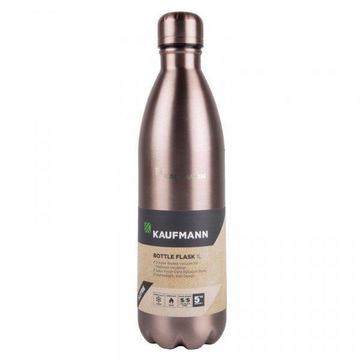 Kaufmann Outdoor Stainless Steel Flask - Pink 1L