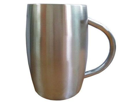 Mug Stainless Steel Beer - 375Ml