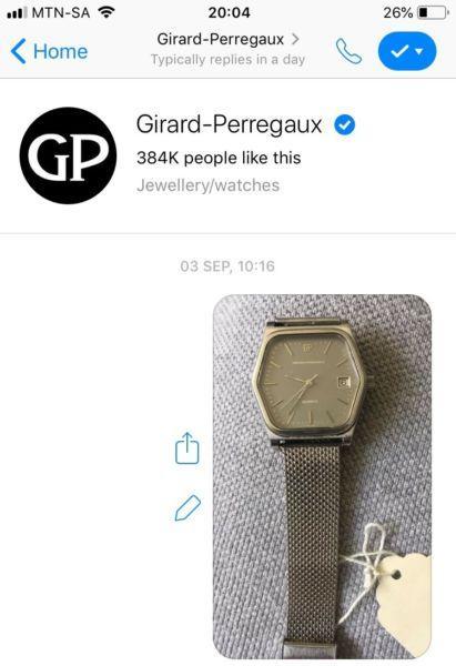 Vintage Girard-Perregaux (limited)