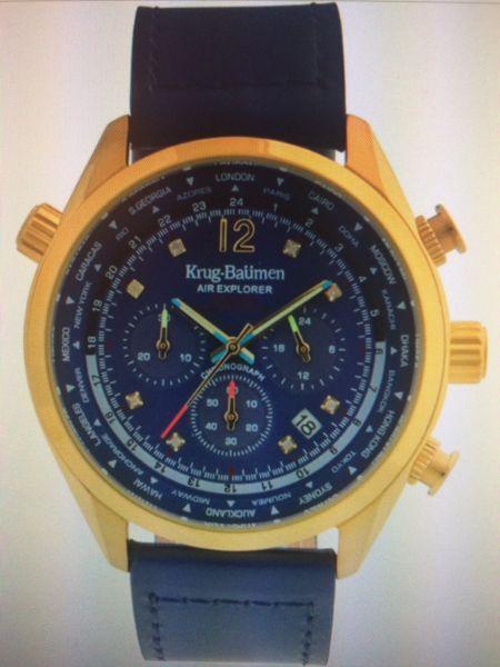 Krug - Baumen Men’s Air Explorer Diamond limited Edition Watch
