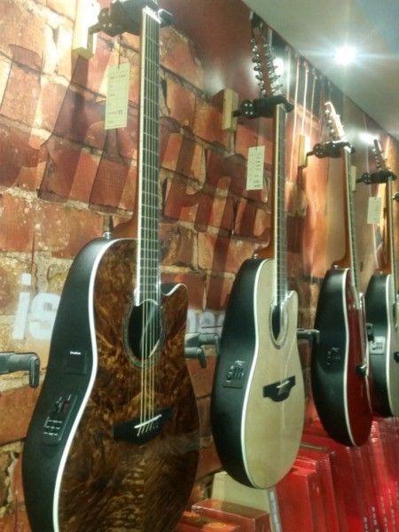 Ovation Acoustic Electric Guitars,available in store at #marshallmusicwestrand