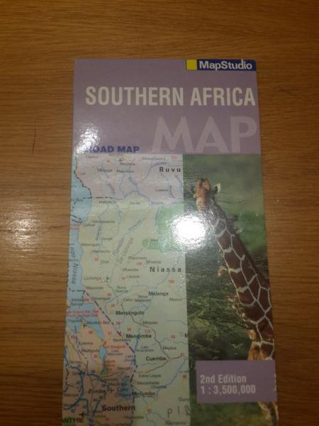 MapStudio Southern Africa Road Map 2nd Edition