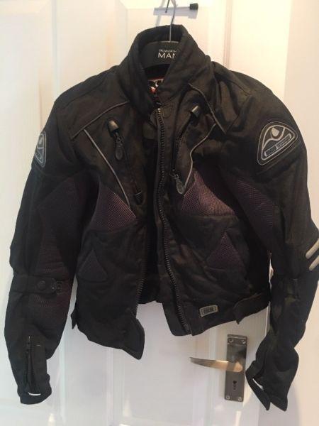NEW Female IXS Motorcycle Jacket - Size DS