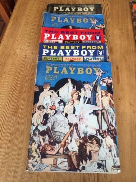 Playboy and other magazines from 1970s