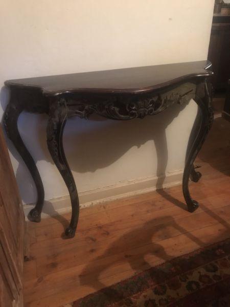 Antique Indonesian entrance table