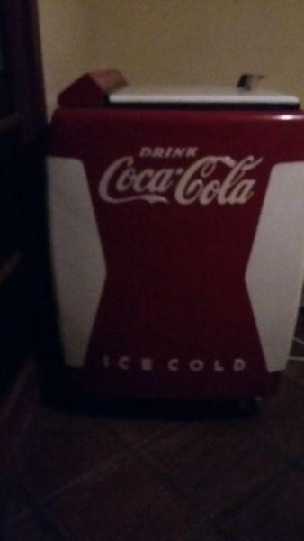 Vintage Coca Cola fridge