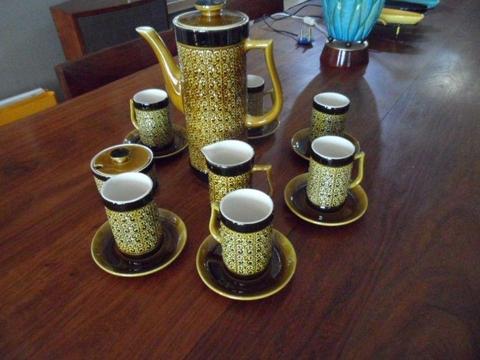 RETRO VINTAGE COFFEE SET