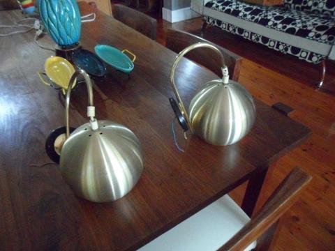 RETRO VINTAGE EYE BALL WALL SCONCES