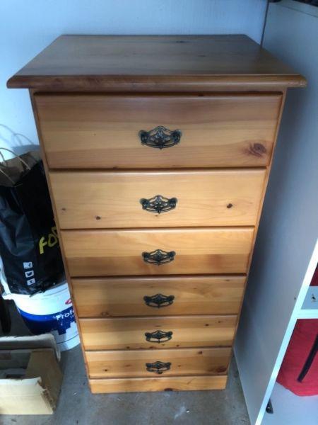 Tall boy drawers for sale