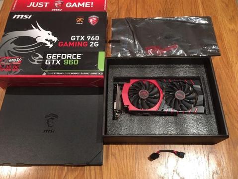 MSI GeForce GTX 960 2GB Graphics Card