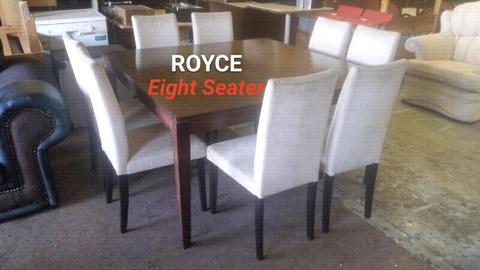 ✔ GORGEOUS!!! Royce 8 Seater Dining Room Suite