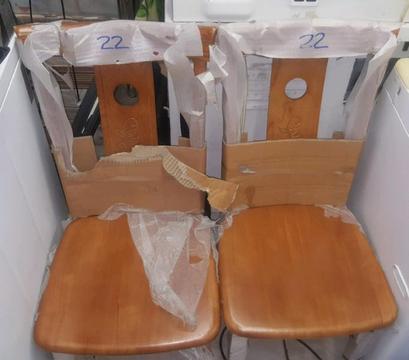 2 new dinning chairs for sale