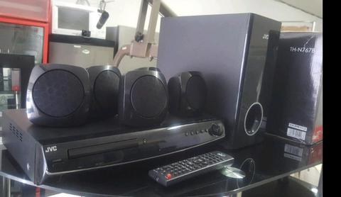 JVC 5.1 channel home theater system with remote control