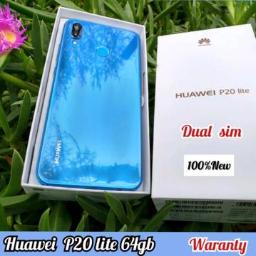 ♨Huawei P20lite 64gb ✔2Sim ✔waranty 100%new