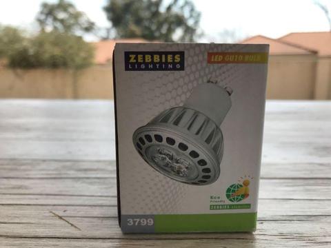 24 Zebbies 6watt GU10 Spotlight bulbs