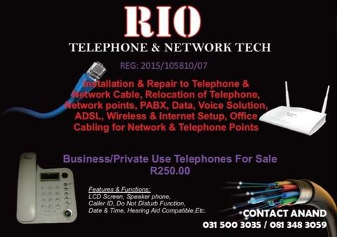 Telephone and Network Cabling