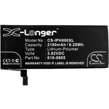 Mobile, SmartPhone Battery CS-IPH600XL for APPLE iPhone 6 etc