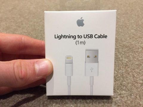 Original Apple Lighting to USB Charging Cable | Sealed in Box with 12 Month Warranty | SALE PRICE