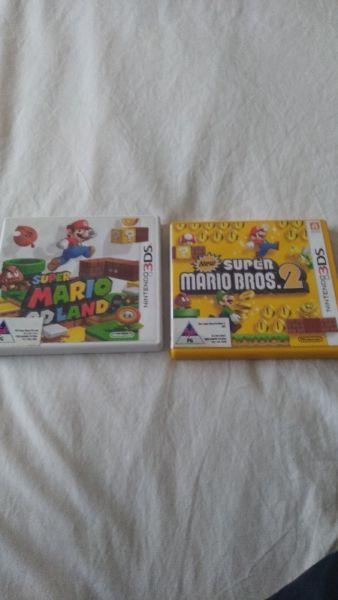 Nintendo 2ds R850 with Mario games