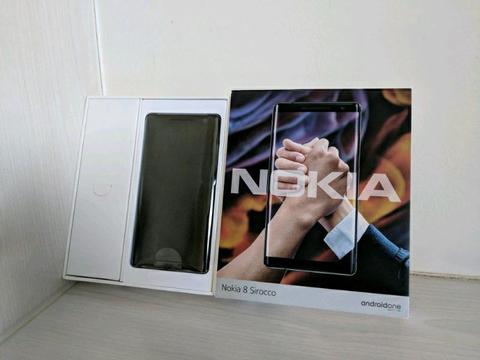 Latest Nokia 8 Sirocco 128GB / 6GB Ram Android One