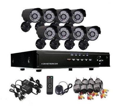 8 Channel 8 Camera AHD CCTV System With Internet and 3G Phone Viewing