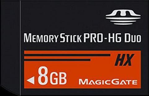 PSP Memory Stick Pro Duo - 8GB Card