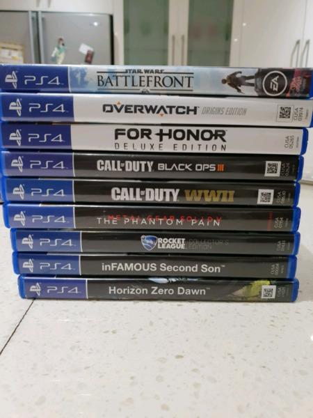 PS4 Games R150 each negotiable