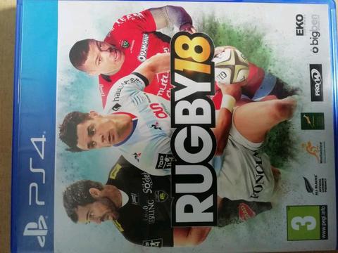 Rugby 18 ps4